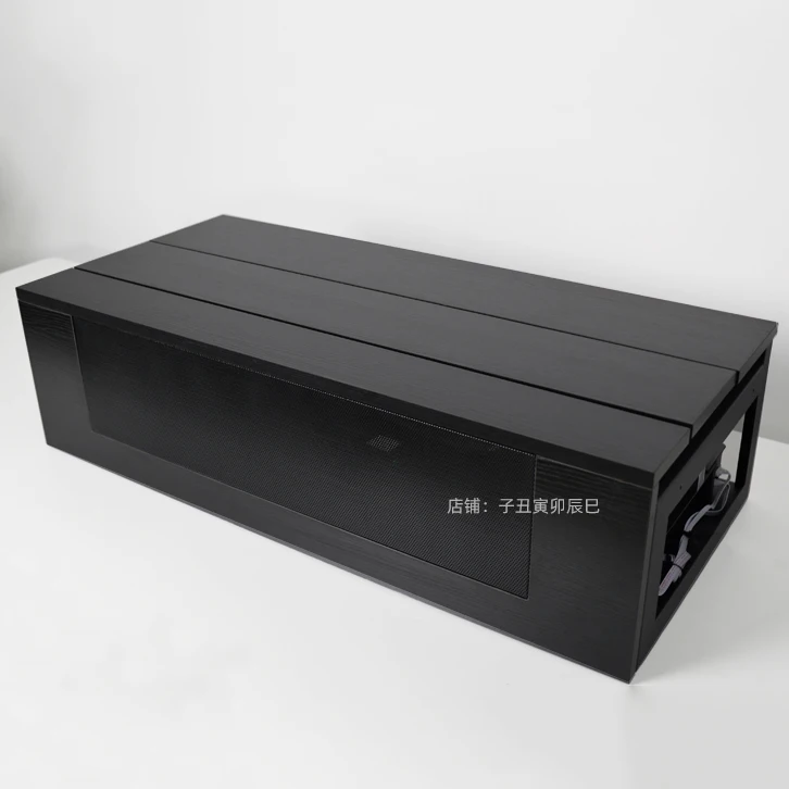 Laser TV cabinet intelligent electric telescopic table ultra-short throw projector short cabinet embedded hidden hanging cabinet