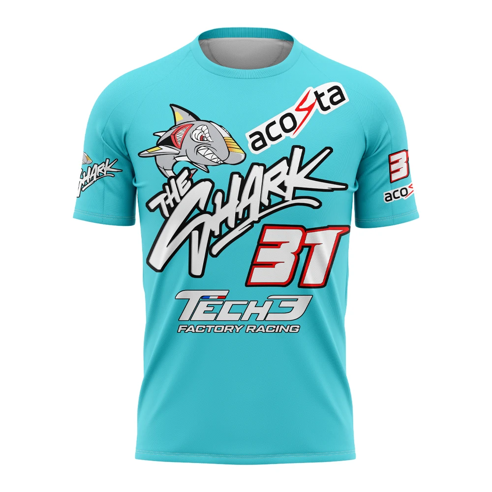 Camiseta masculina de corrida de motocicleta com secagem rápida, Acosta Fan, esportes ao ar livre, lazer, novo, sem 31 motorista, verão, 2024