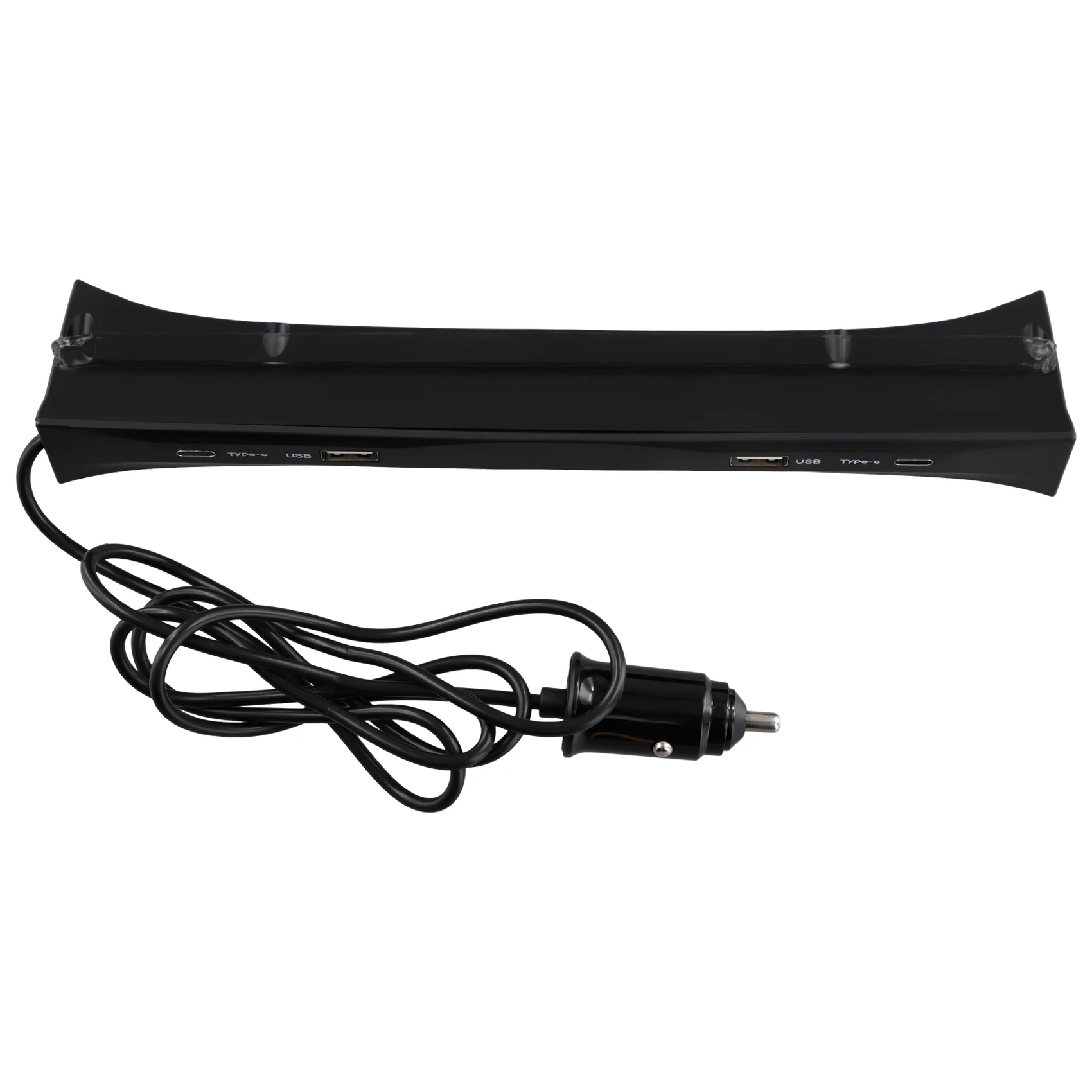 

Hot Selling-LHD Car USB Type-C Splitter Adapter Fast Charger Shunt HUB Docking Station For WEY Tank 400 2023 2024 Accessories,LH