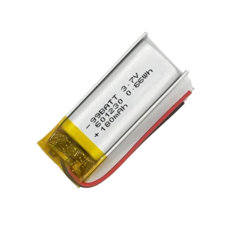 New Replacement 601230 3.7V 160mAh Polymer Li Ion Batteries for Tws Bluetooth Headset Handheld Fan Recorder Pen Walkman MP3