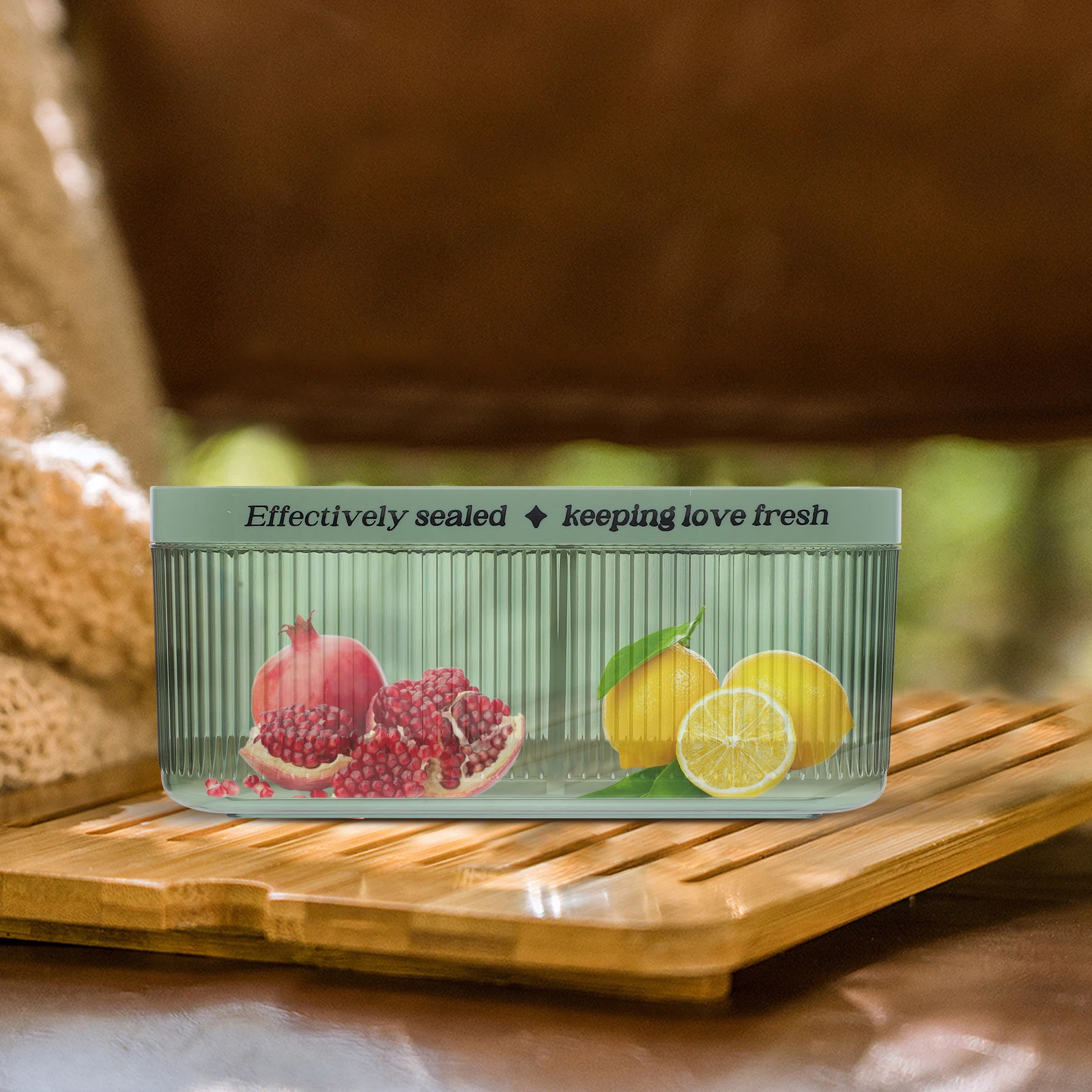 

Fresh Storage Containers with Drainage Function Keep Fruits Vegetables Refrigerator Organizer Fridge Fruit Storage Bins