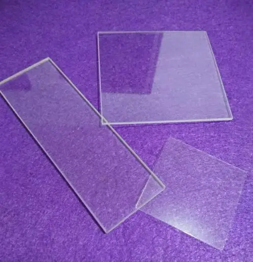 

Both sides polishing clear quartz glass plate 245*368