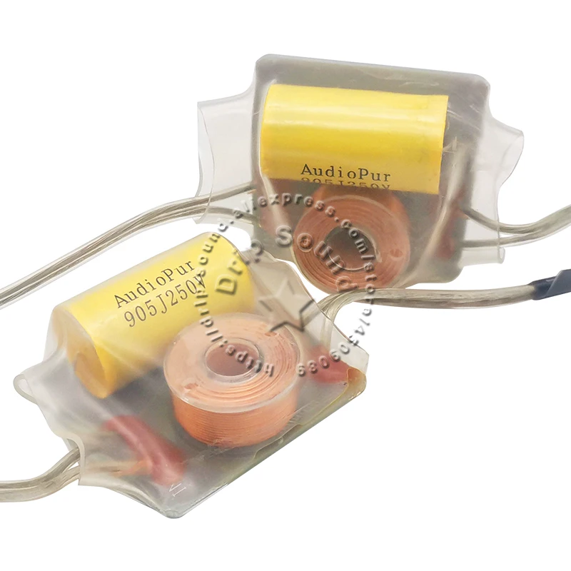 

2pcs 1-Way 1-Unit 150W Professional Audio Treble Speaker Frequency Divider Crossover 1-High 2nd-Order Tweeter Filter