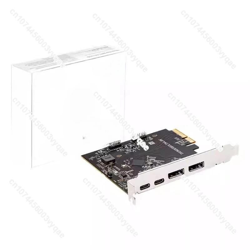 PCIe Thunderbolt 4 Expansion Card, USB4 Compatible 8K, Suitable for Z590/Z690/Z790 Motherboards