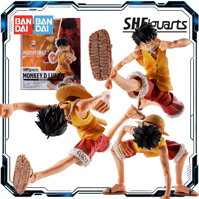 

Новая фигурка Bandai Spirits S.H.Figuarts Monkey D. Luffy – Битва на Маринфорде (ONE PIECE) – игрушка для мальчиков и девочек, подарок