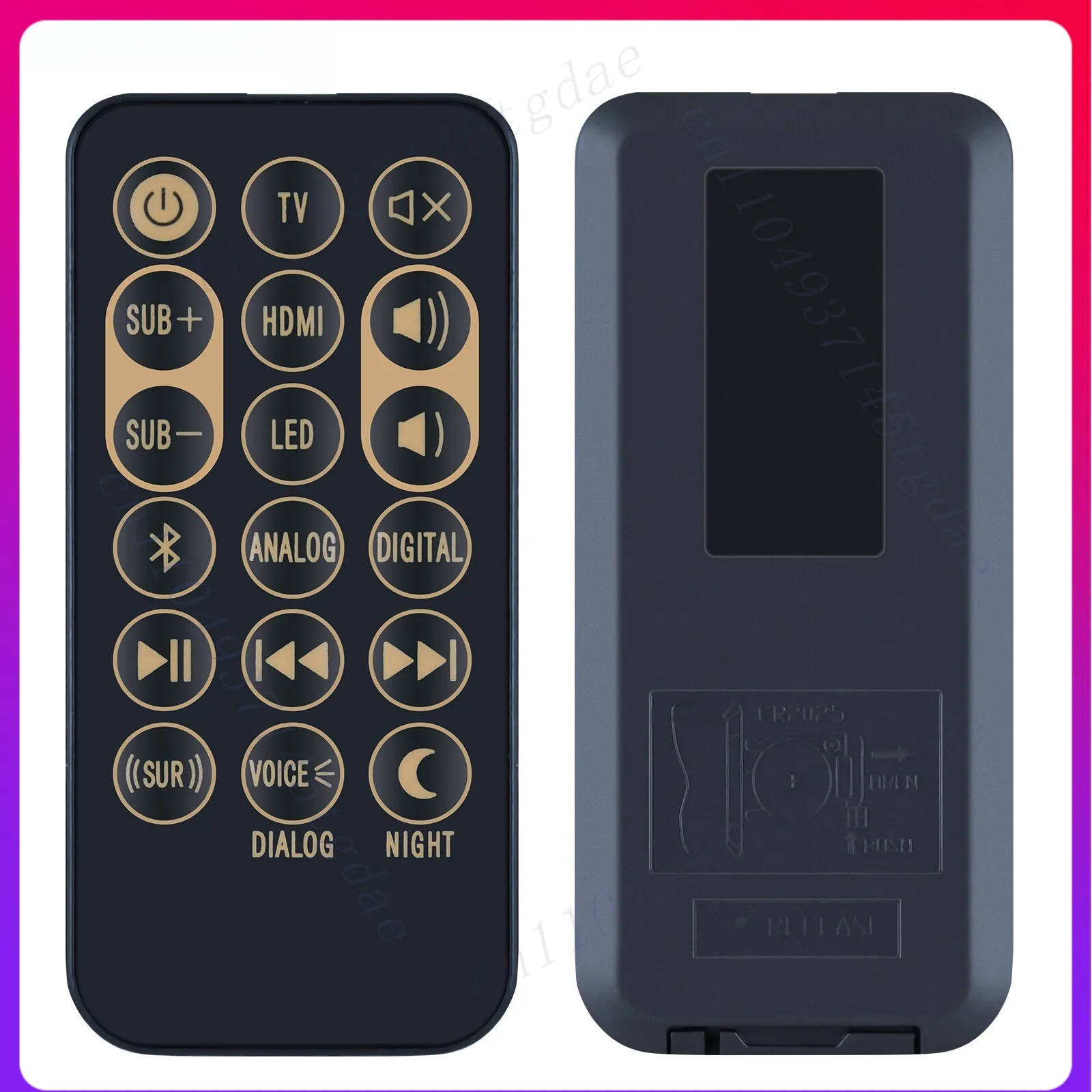 

2Pcs New RSB-3 for Klipsch Speaker Stick Speaker, Remote Control RSB-6 RSB8 RSB-8-