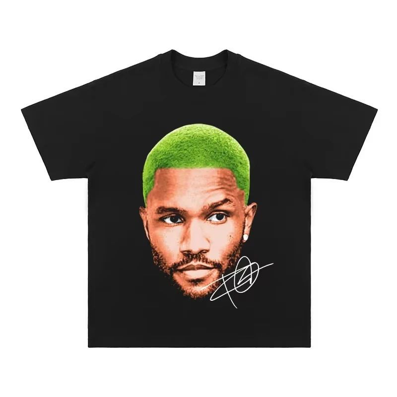 

Футболка унисекс 2026 Frank Ocean Rapper Hip Hop Blond с коротким рукавом, хлопковая, уличная мода, летняя, для мужчин и женщин, подарок для фанатов