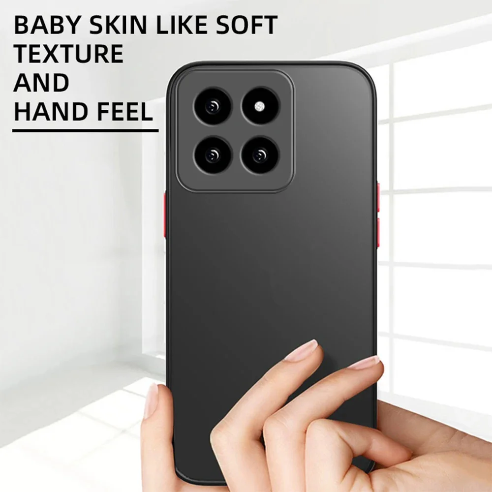 Harte PC + Anti-Drop-TPU-Liquid-Armor-Hülle für Xiaomi 14 14T 13 13T 12 12T 11 11T 10T Pro 13 12 11 Lite NE Clear Cover – Detail 2
