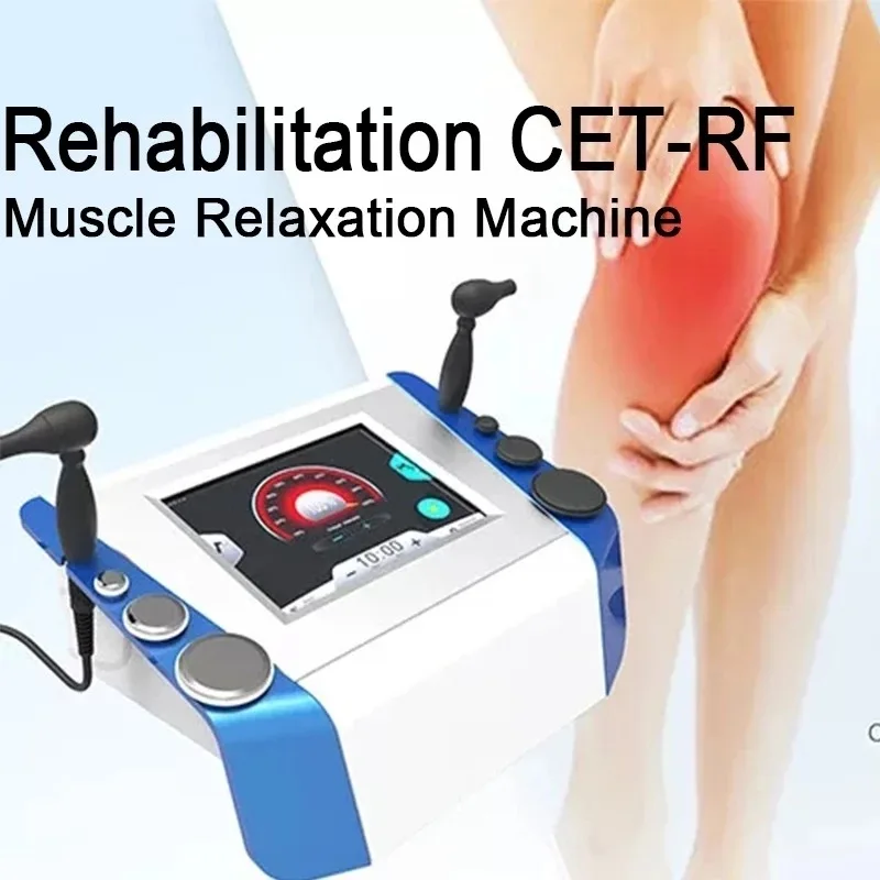 Tecar Therapy Physio For Pain Relief 300W-450W Smart Monopole CET RET Diathermy Physics Machine 448khz Medical Device Pro Set