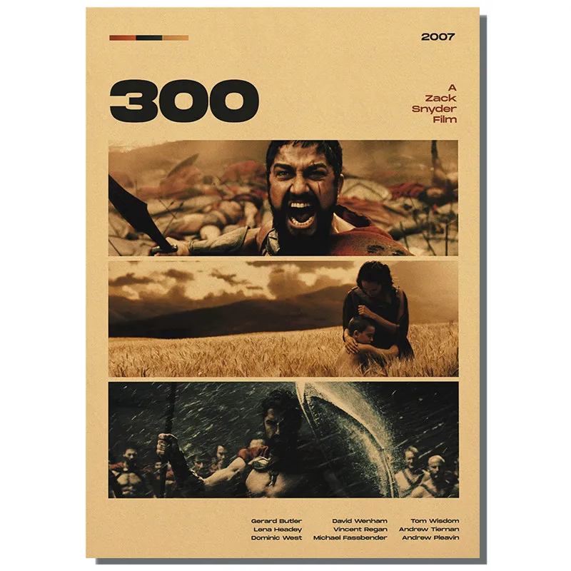 ملصق الفيلم الكلاسيكي بدون مؤطر ملصق كرافت نادي بار ورق عتيق جدار الفن اللوحة غرفة نوم دراسة ملصقات #6