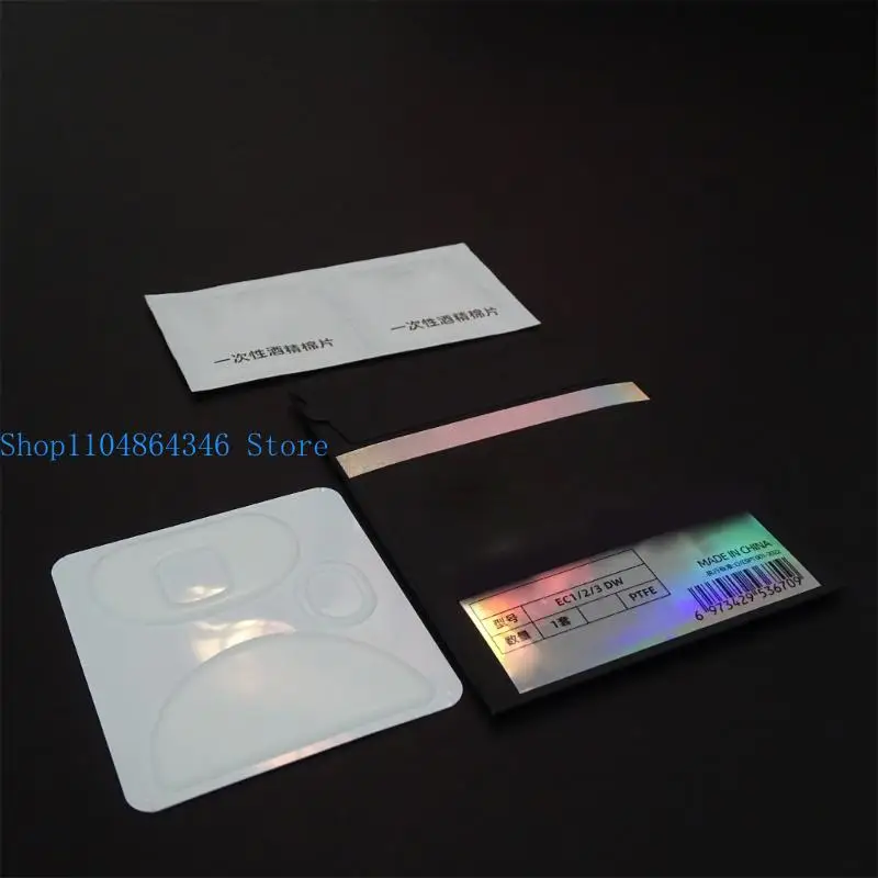 1 مجموعة Esportstiger الجليد ماوس قدم ملصقات الوسادة زلاجات الماوس Gildes ل ZOWIE ECDW EC1-DW EC2-DW EC3-DW ماوس ينزلق PTFE قدم