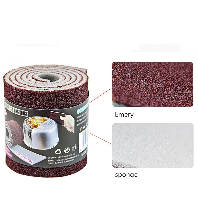 Magic Melamine Sponge Carborundum Kitchen Sponge Eraser for Pan Pot Dish Sponges Magic Sponge Eraser Household Cleaning Tools