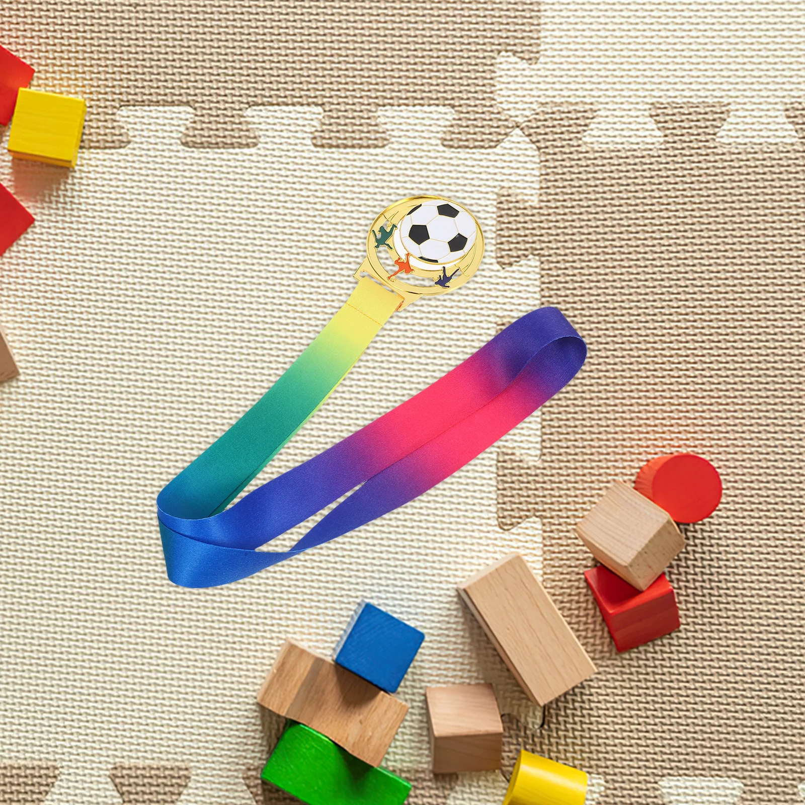 6 قطع من الميداليات الفائزة لكرة القدم، جوائز سبيكة مجوفة لجوائز مسابقة كرة القدم في اليوم الرياضي، جوائز كرة القدم