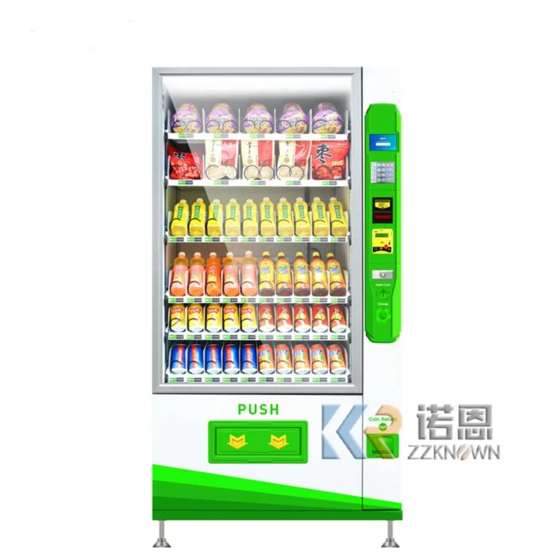 Park Drink Vending Machine Large Capacity Combo Candy And Snack for Foods And Drinks Vending Machine for Convenient Store view 2
