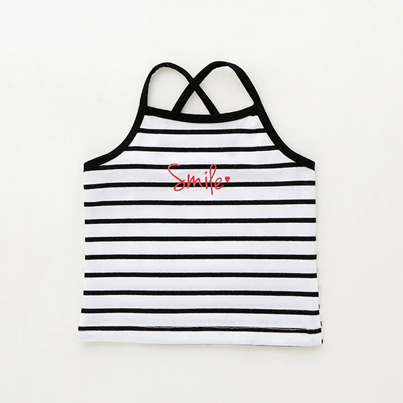 Sommer Kinder Freizeitweste Baby Mädchen Cartoon Süße Weste Kinder Niedliche und Süße T-Shirts Strand- und Badeanzug Kinderkleidung