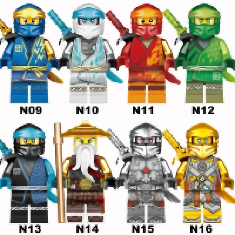 ตุ๊กตาบล็อกต่อ สนุกกับการต่อสู้! ของเล่นประกอบเองสำหรับเด็กและผู้ใหญ่ ของขวัญสะสม ของประดับตกแต่ง