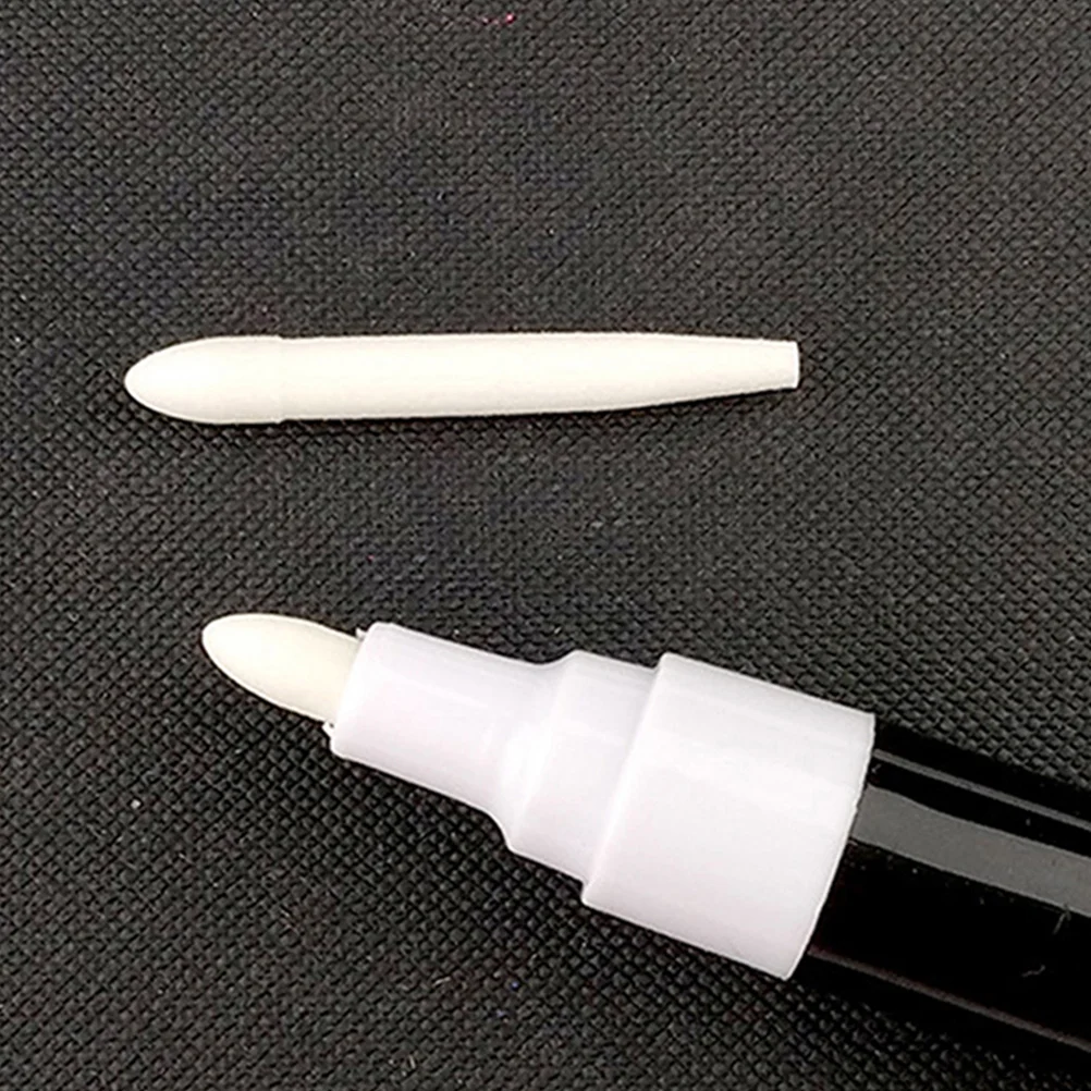 

20 Pcs Replacement Nibs Paint Pens Marker Tips Erasable Gel Pens Fiber Points Student Art Neutral Writing Tools
