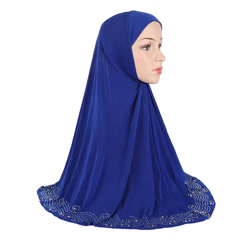 

Big Size Muslim Women Full Cover Rhinestone Malaysia Instant Hijab Veil Shawl Prayer Turban Islamic Amira Burqa Ramadan Headwrap