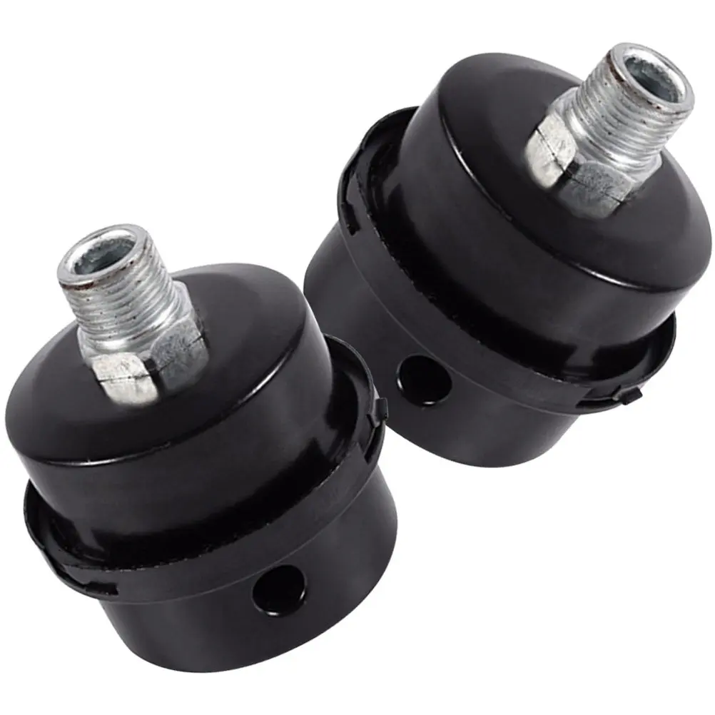 

2Pcs Air Compressor Intake Filter Metal Noise Muffler 20Mm Thread Compressor Replacement Parts for Generators Blowers Screw