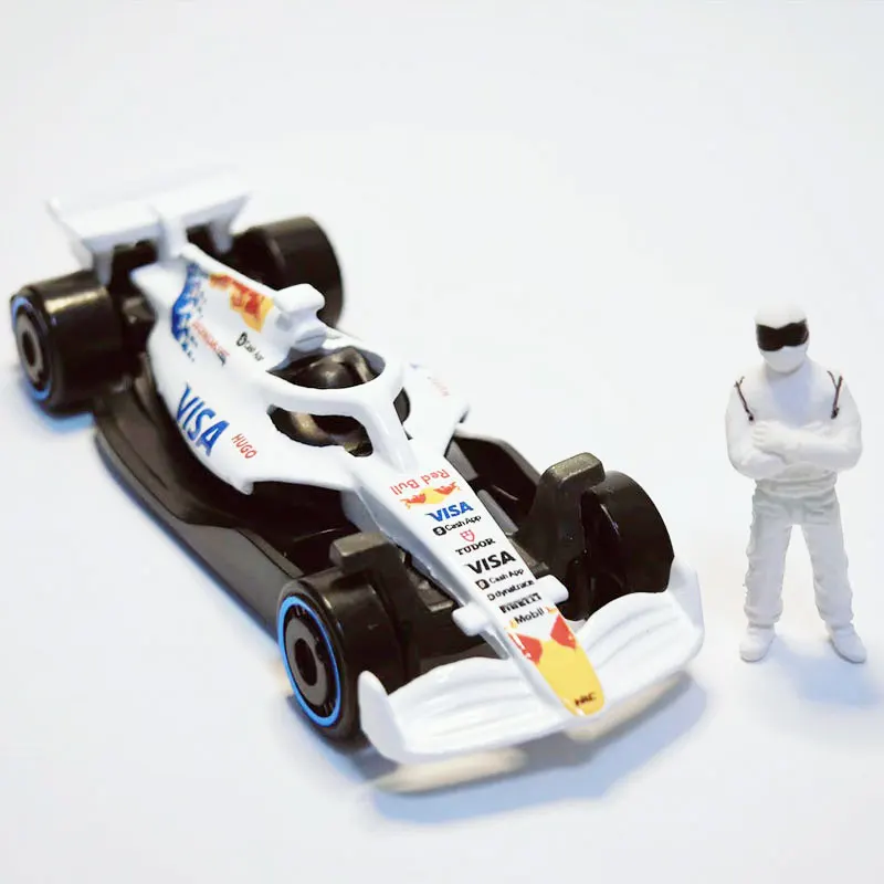 Hot Wheels Red Bull Visa Cash App Racing Bulls F1 Model Car, Collectible Race Toy for Play & Display, Back‑to‑School Season Gift