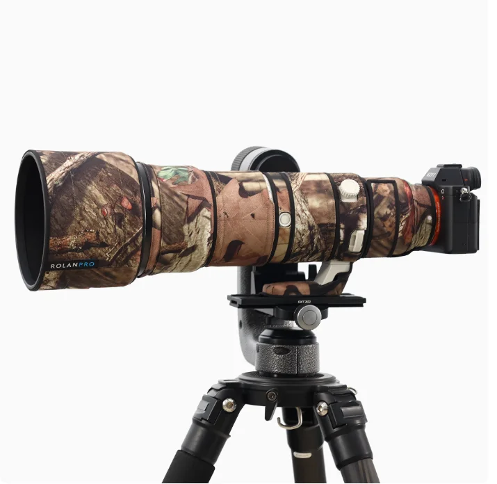 ROLANPRO Camouflage Lens Cover voor Sony FE 400-800mm F6.3-8 G OSS SEL400800G Waterdichte Regendicht Lens Beschermende jas Guns Case