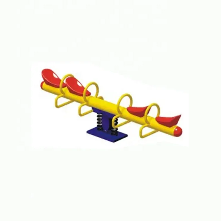 Durable 4-Seat Metal Seesaw In - Kids Outdoor Adventure Park recension och pris