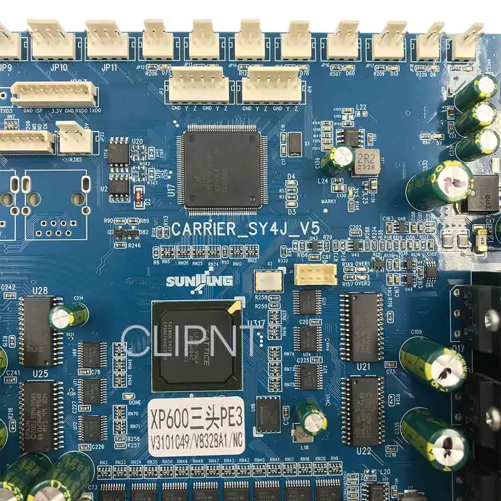 CLIPNT Nocai XP600 3/4 Head Board Kit Mainboard Control Panel Set for Inkjet Printer