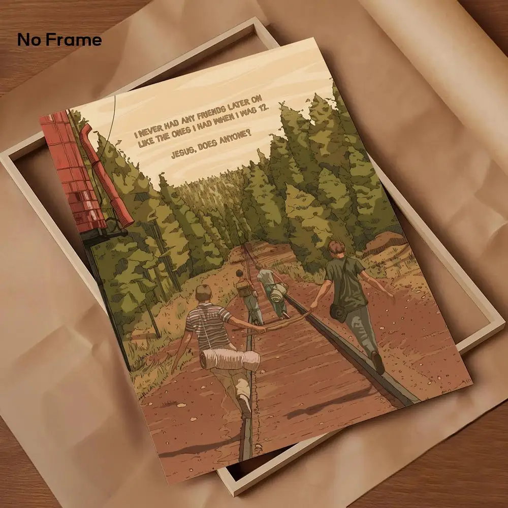 ملصق فيلم قصة الدراما الكلاسيكية S-Stand من Me-MT هدية مع مطبوعات لتزيين غرفة النوم وغرفة المعيشة والعرض