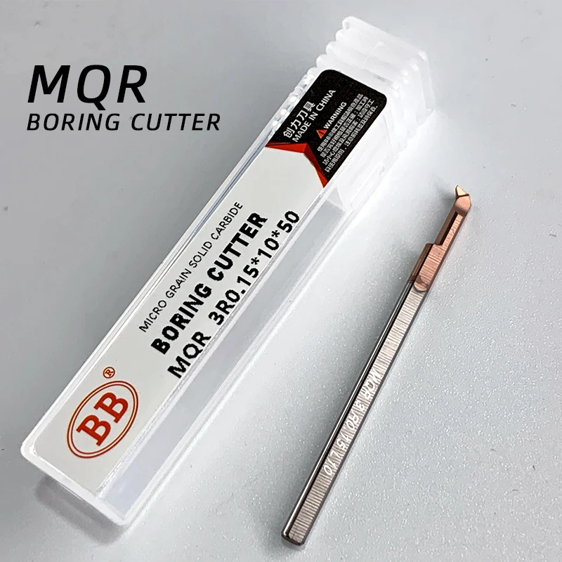 Imagem -03 - Carbide Boring Bar Miniatura Interna Turing Tool Copiando Pequeno Furo Cortador de Torno Sólido Mqr Mur Mpr Mnr mm bb