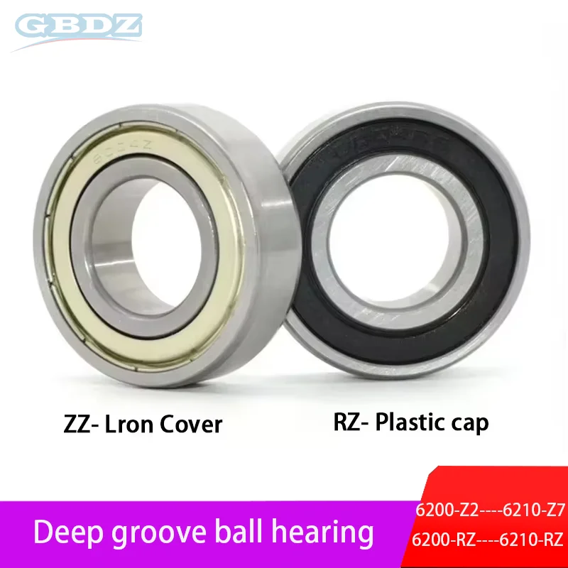 

1PC High Quality Deep Groove Ball Bearing 6200 6201 6203 6204 6205-62010-ZZ/RZ