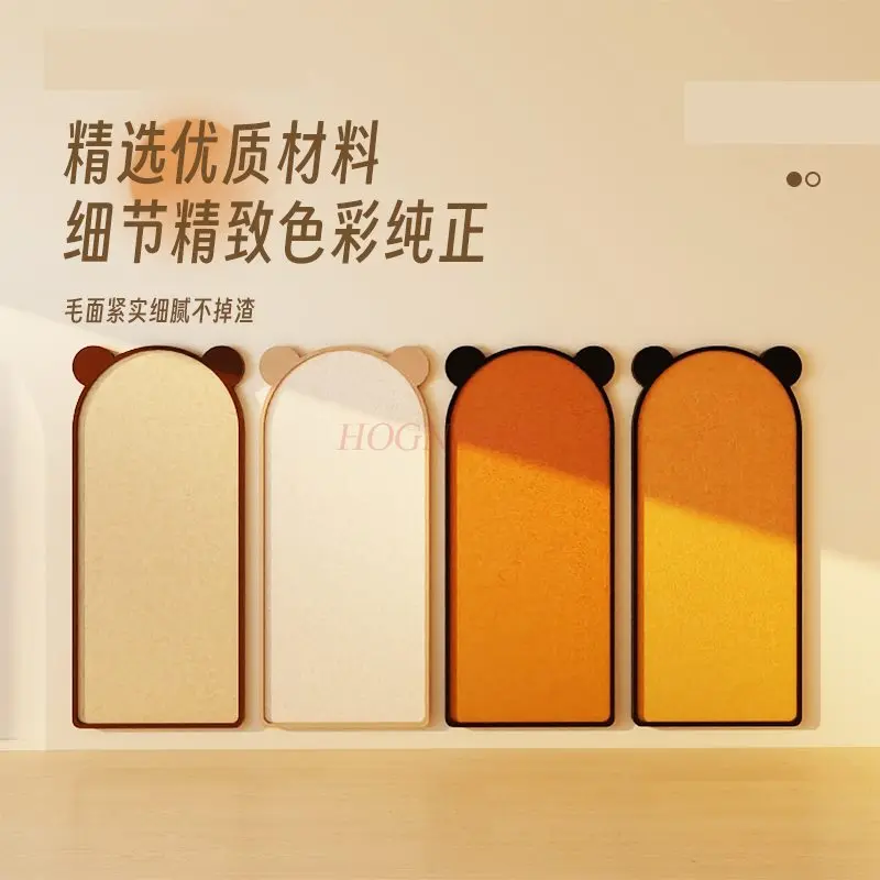 1pcs Photo Wall Premium Living Room Felt Wall Stickers Home Message Board Cork Wall Panel Background Board