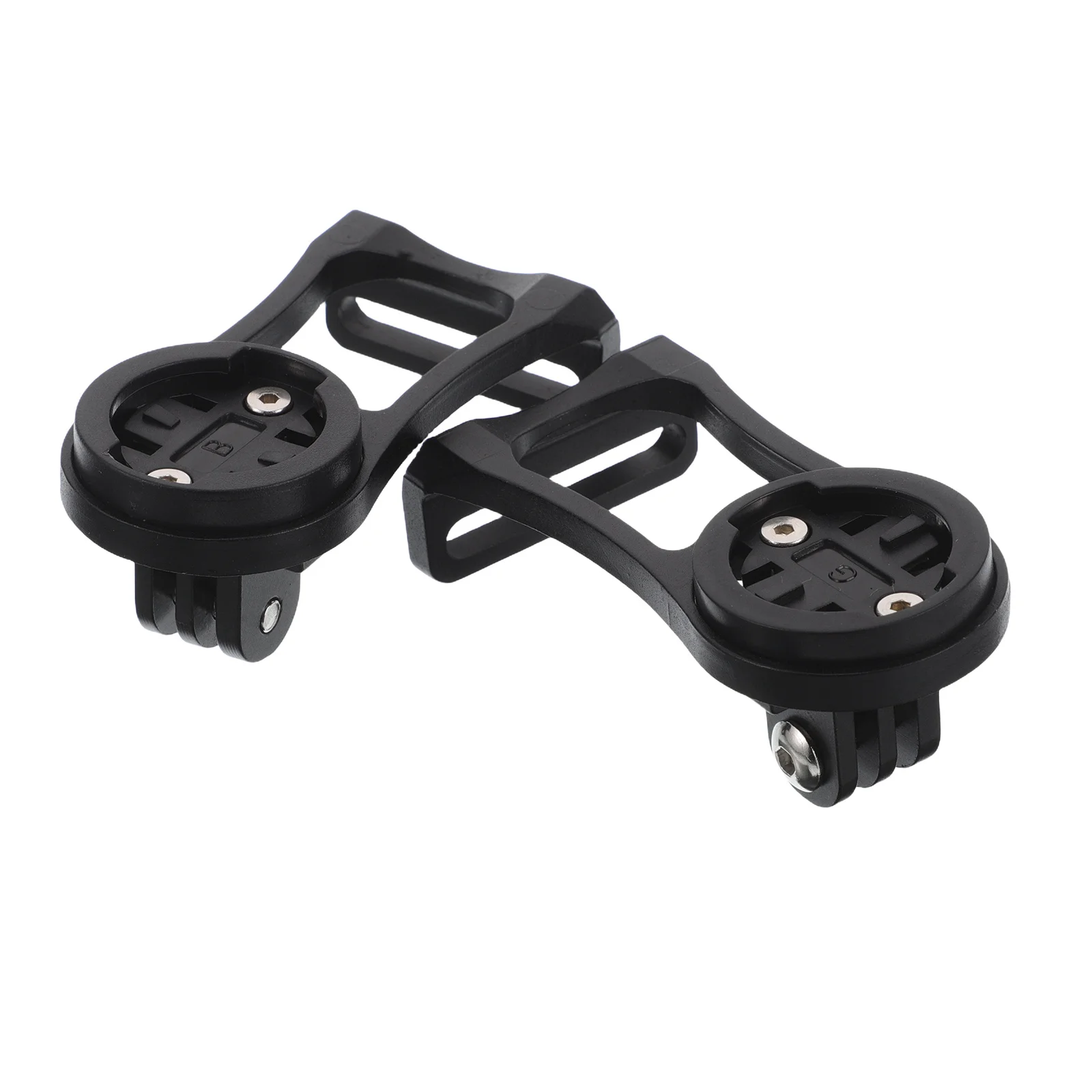 2Sets Bike Camera Mount Aluminum Alloy Bracket Road Bikes Sports Cameras Easy Installation Stable Support