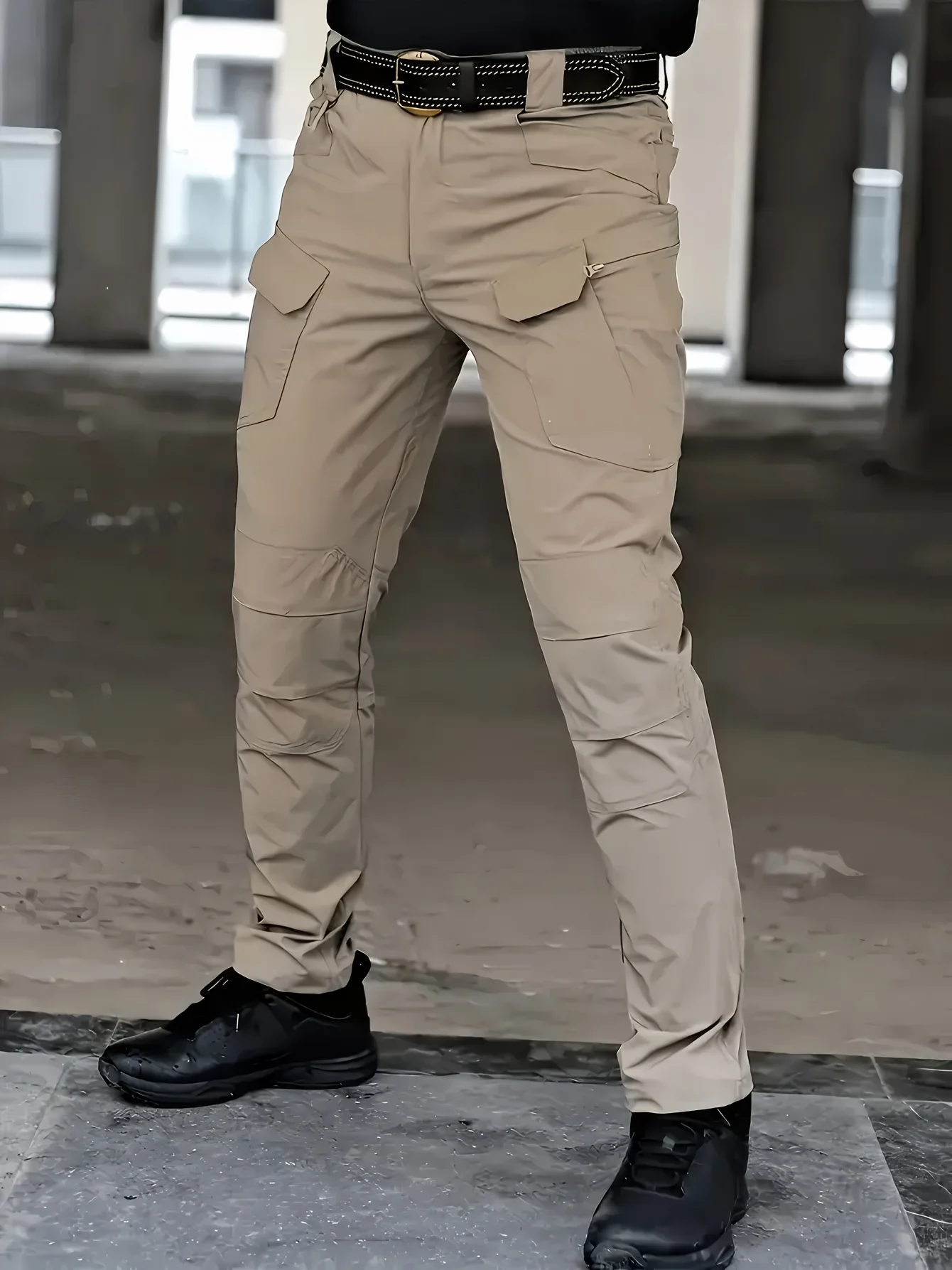 6XL Plus Size Men's Tactical Cargo Pants Outdoor Casual Sports Hiking Fishing Waterproof Multi-pocket Trousers