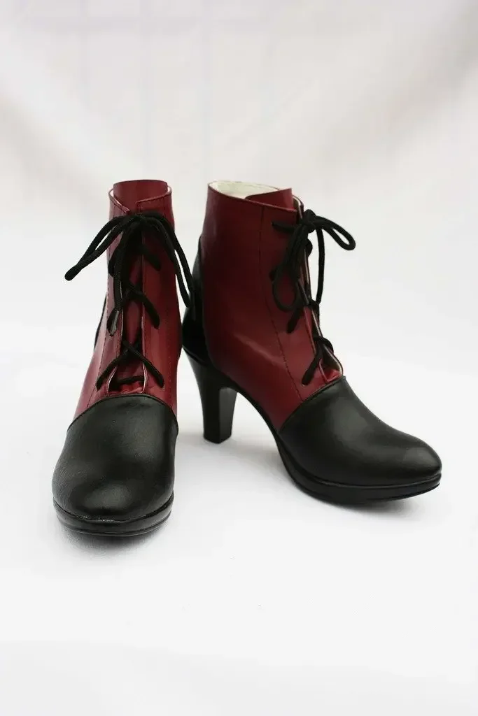 Custom Made Cosplay Shoes/Boots for Grell Sutcliff from Black Butler Kuroshitsuji