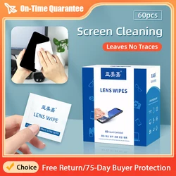 Pre-moistened Phone Cleaning Wipes Screen Cleaning CLoth Laptop TV Screen Cleaning Paper, Gentle to Screen