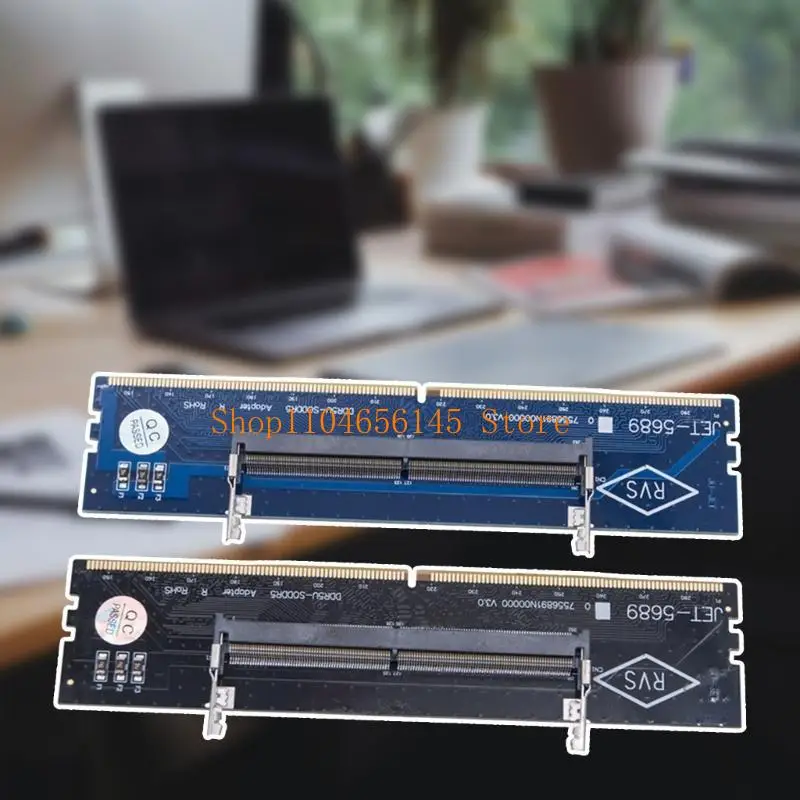 

652F адаптер DDR5 для ноутбука, тестер памяти DDR5, UDIMM в SO DDR5, конвертер DDR5 для ноутбука, SO-DIMM для настольного UDIMM