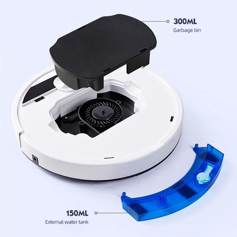 Household Big Suction RC Robotic Vacum Cleaner Intelligent Home Floor Sweeper Mop Wet Dry Robot Vacuum