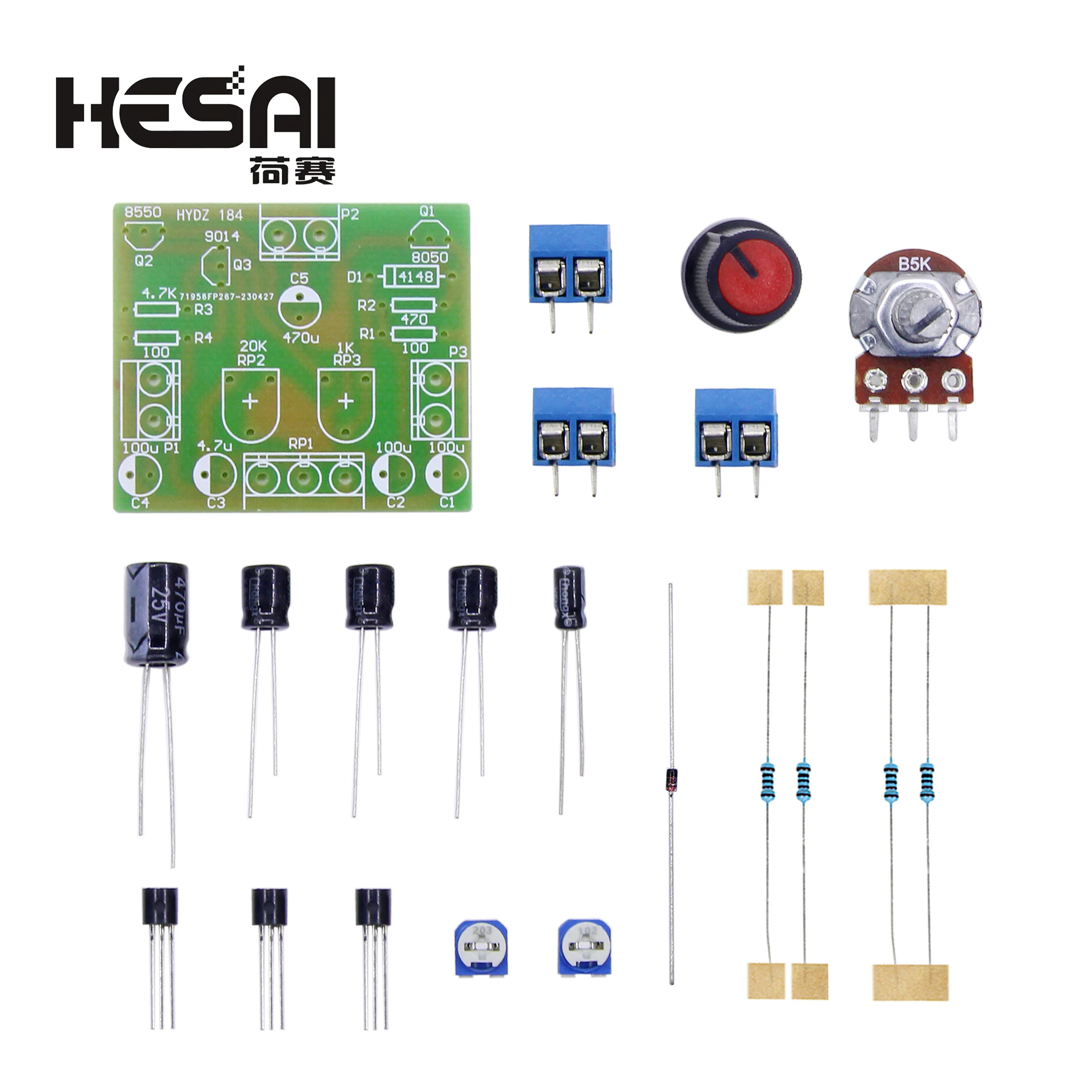 OTL Discrete Component Power Amplifier Electronic DIY Kit Soldering Boards Self Assembly Parts