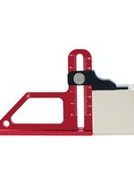 Adjustable Table Saw Depth Gauge 0-60mm with Metric & Inch Scale Aluminum Setting Up Blade Router Bits Height Measuring Gauge
