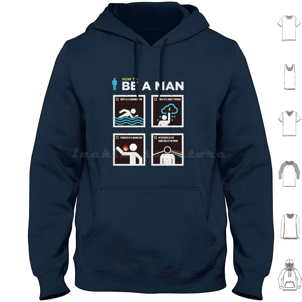 Be A Man Hoodies Lo…