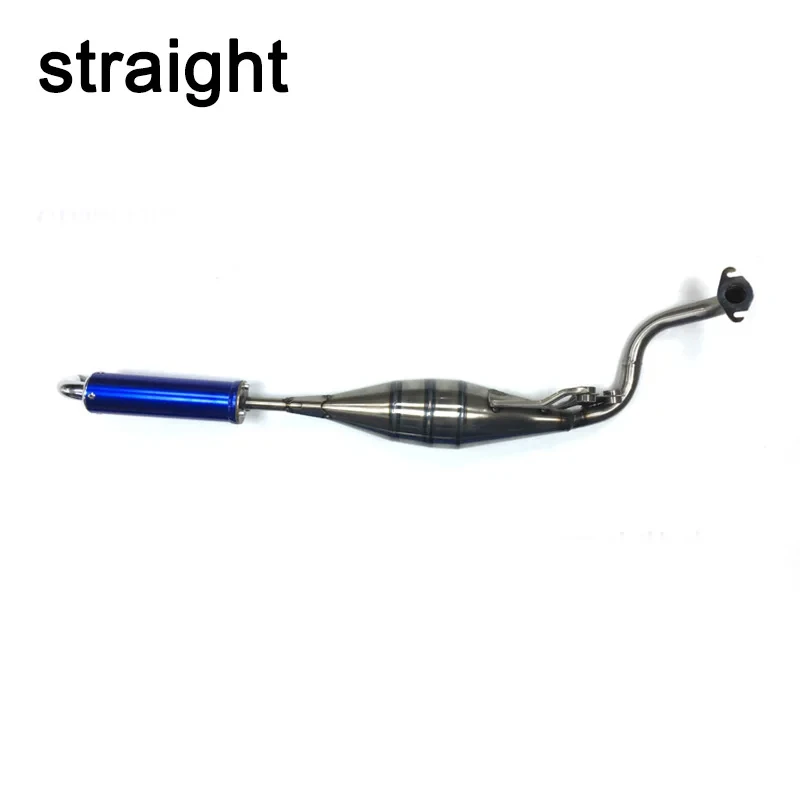 50cc 2 Stroke Scooter Racing Exhaust System Modified Muffler Pipe for DIO50 ZX50 AF34 AF35 Moped Motorbike Escape