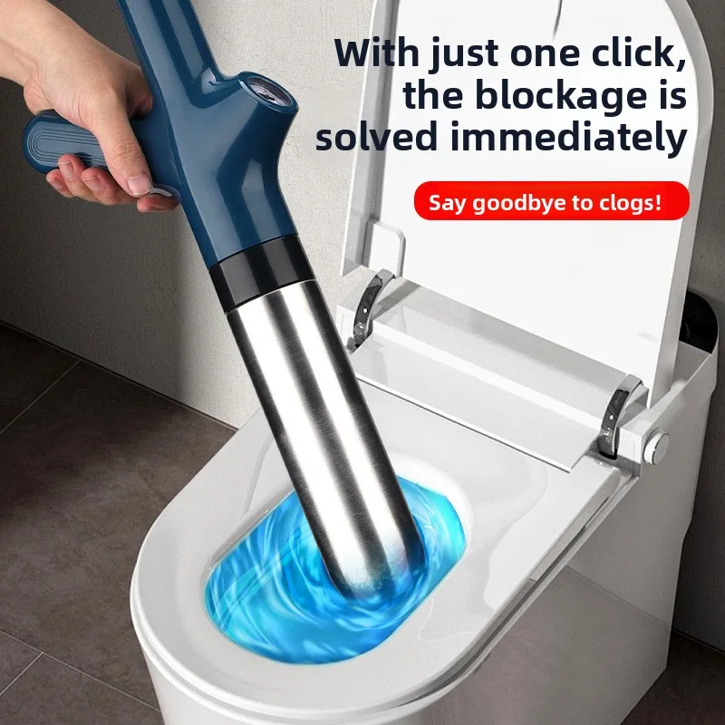 

New type of pipe unclogging device, one-shot toilet unclogging device,stainless steel household sewer and floor drain unclogging