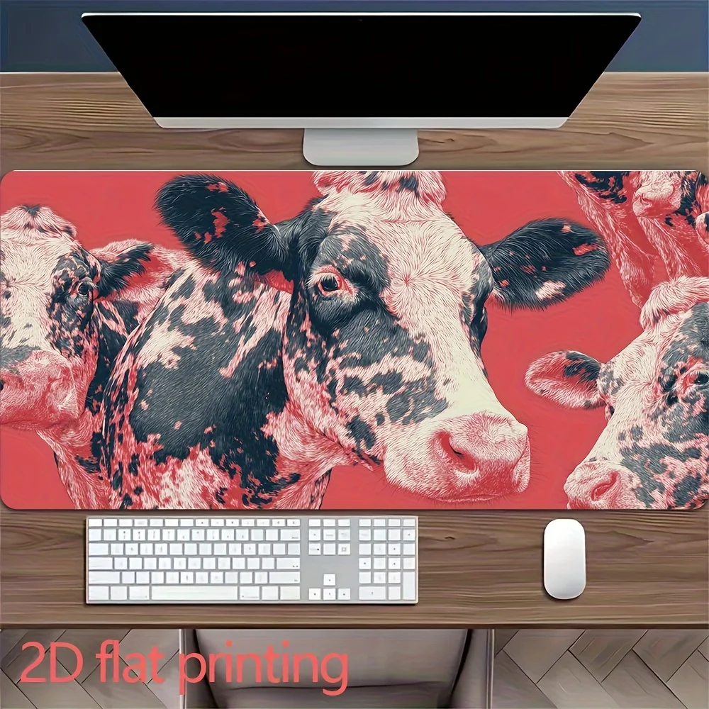 Gradient Geometric Block Gaming Mouse Pad XXL Large Desk Mat Non-slip Rubber Keyboard Pad for PC Gamer