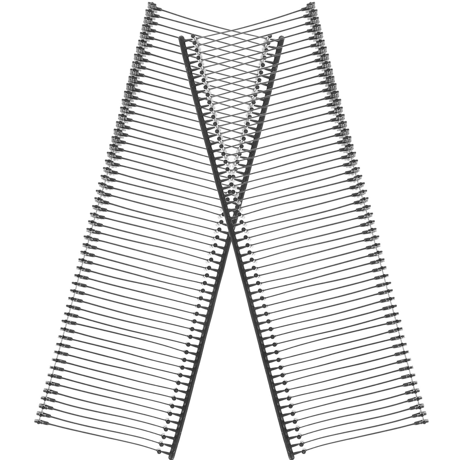 

5000pcs Black 25mm Clothing Tag Barb PP Glue Pin Price Tag Accessories Garment Labeling Fasteners Packaging Tools