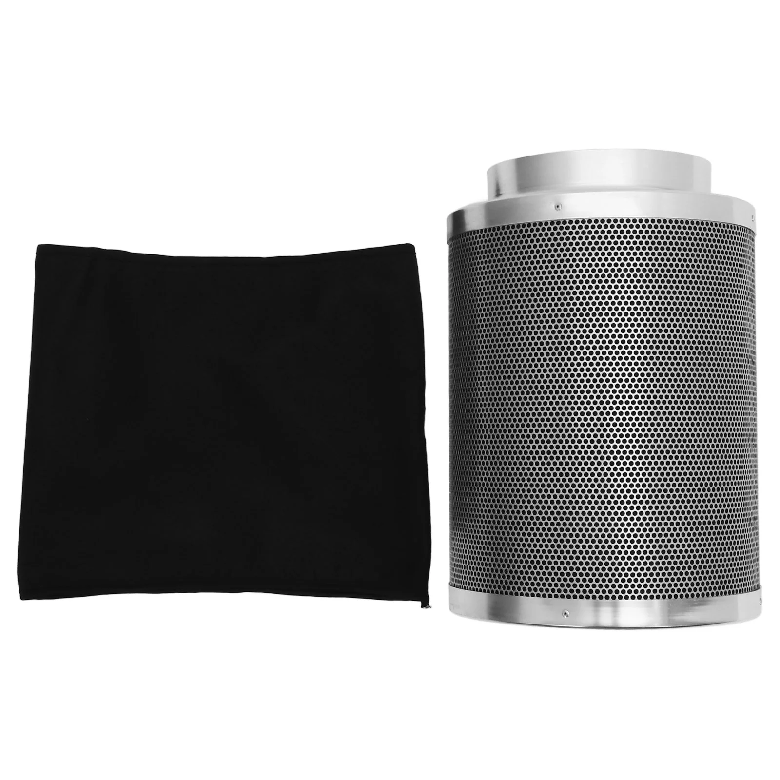 

8 Inch Air Filter Strainer Odor Control Pipeline Grow Tent Galvanized Sheet Duct Fan Plants Scrubber Australia Virgin