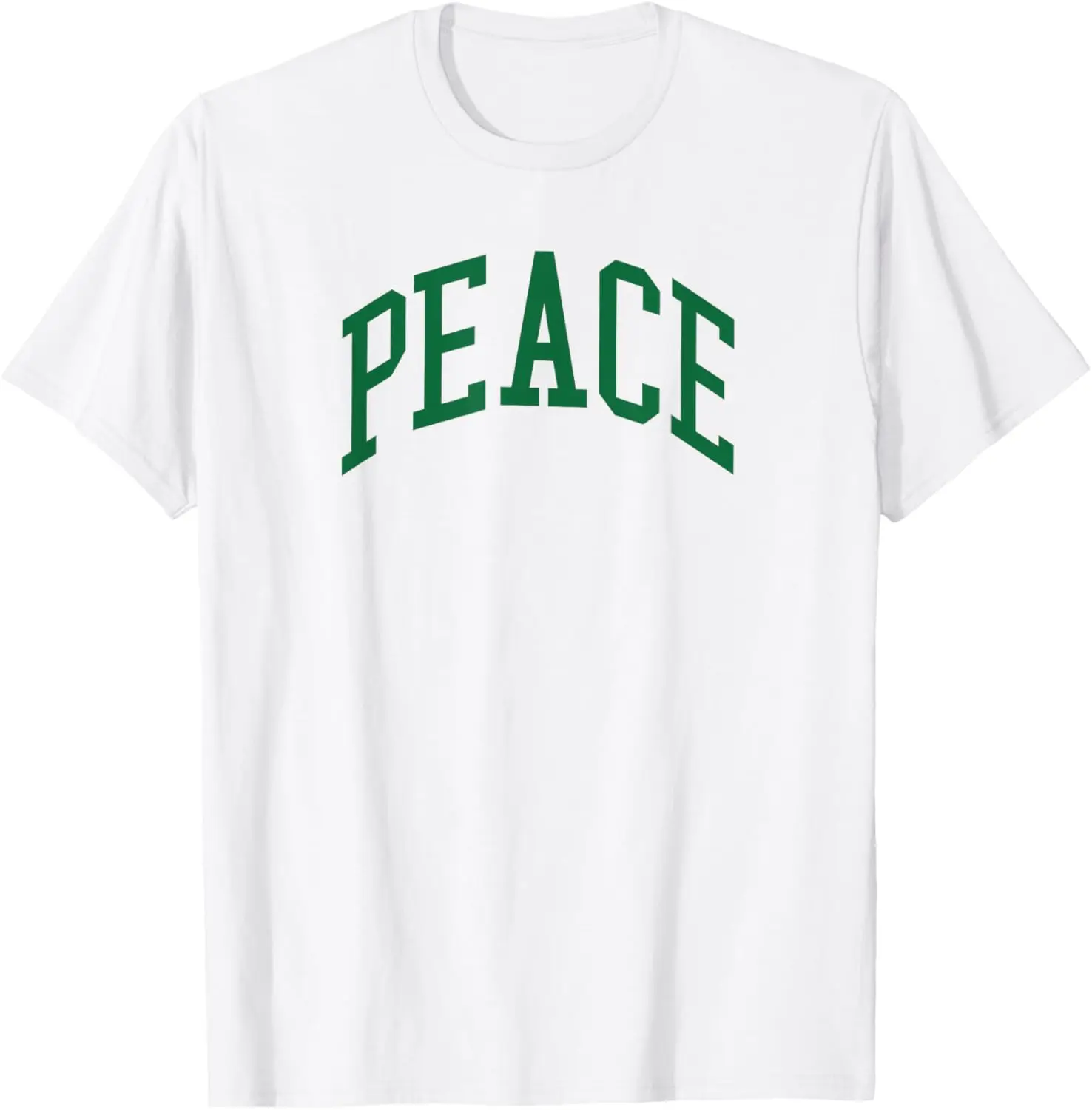 

cole de la vie Peace University Varsity Motorcycle T-Shirt - Unisex-Adults - Short Sleeve - Crew Neck - Classic Fit - Cotton