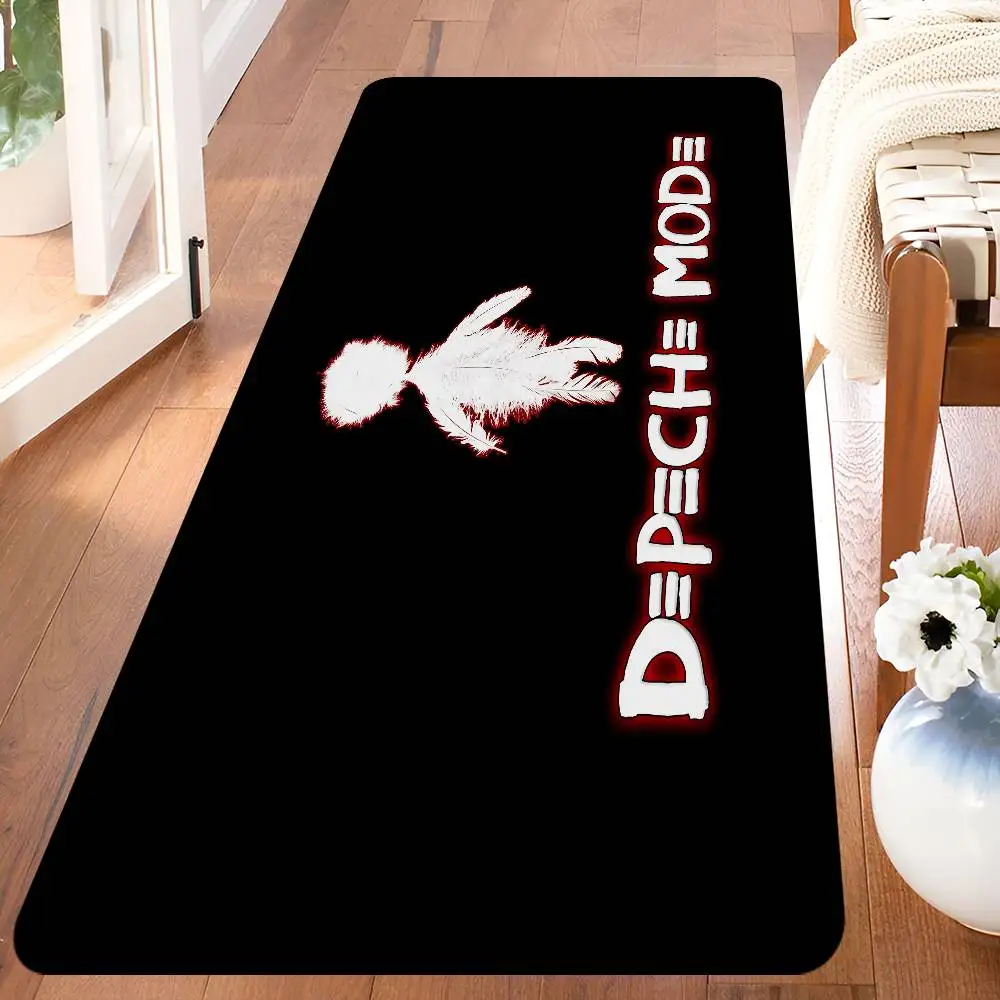 D-Depeche M-Mode Kitchen Mat Cheaper Anti-slip Modern Living Room Balcony Printed Modern Home Decor