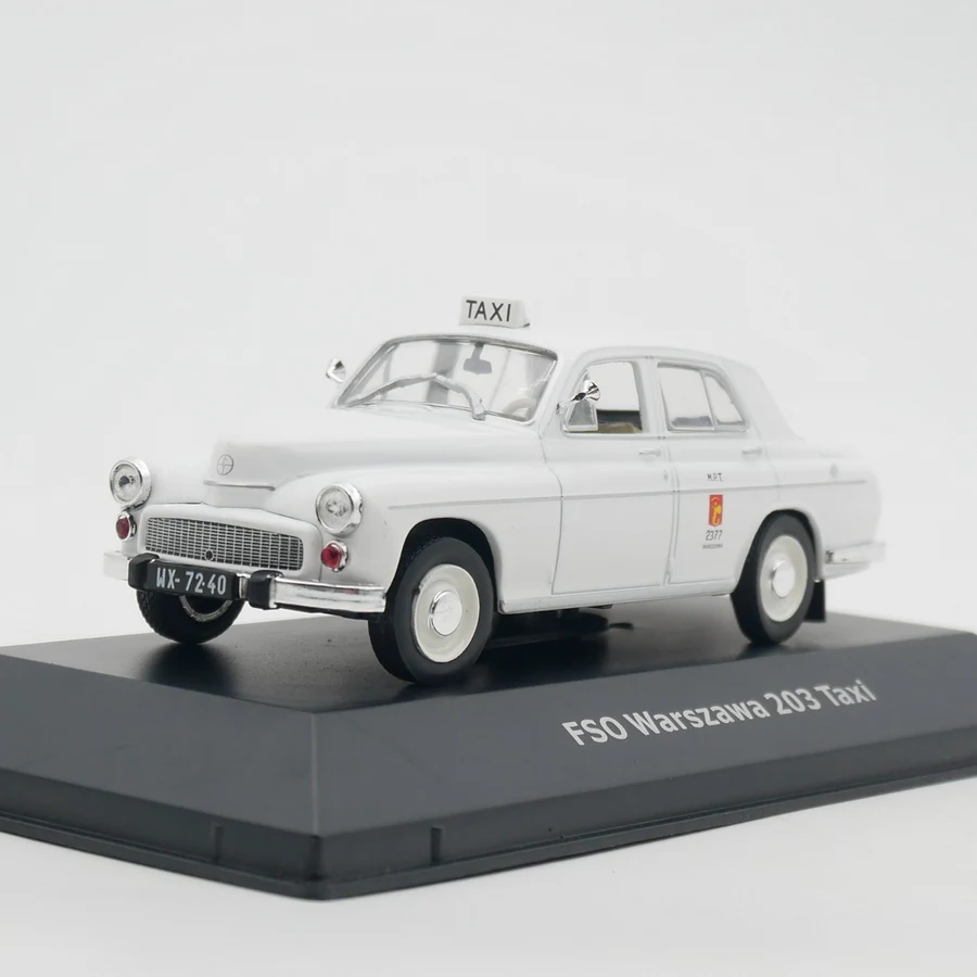 

Ixo 1:43 FSO Warszawa 203 Taxi Diecast Car Metal Toy Vehicle Models
