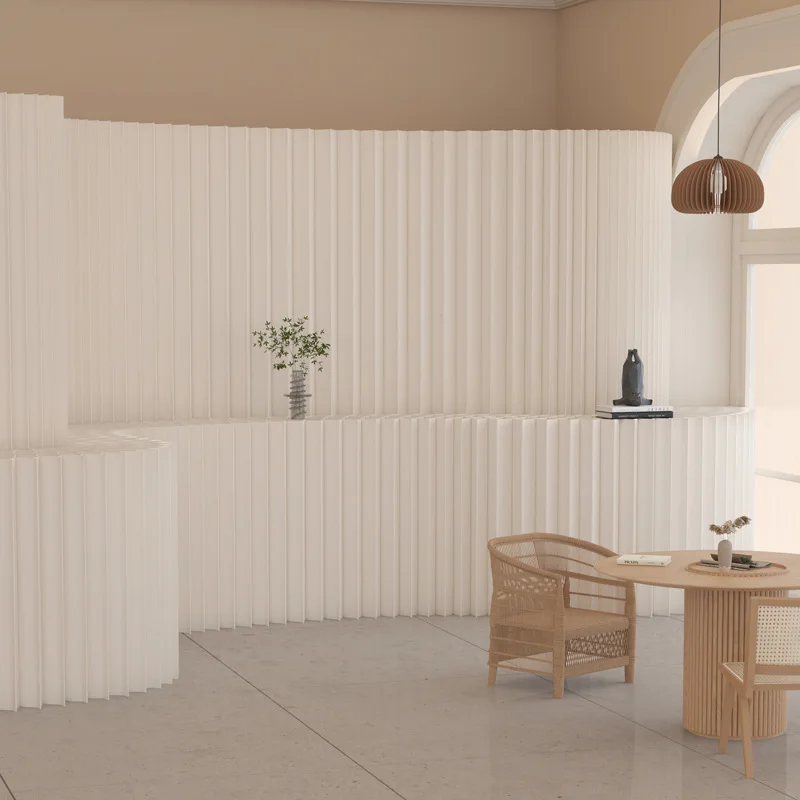 Partition office room clothing store  artifact foldable storage