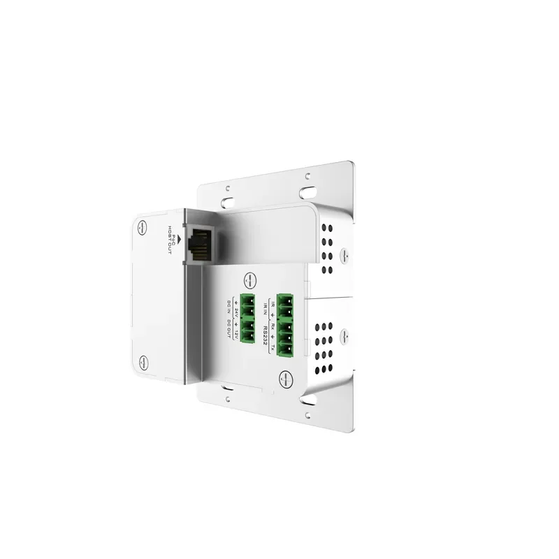 18Gbps HDBT 70M with USB-C & KVM Function Wall Plate Transmitter 4K60Hz 4:4:4